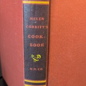 Helen Corbitt's Cookbook - Timeless Black and Orange Edition